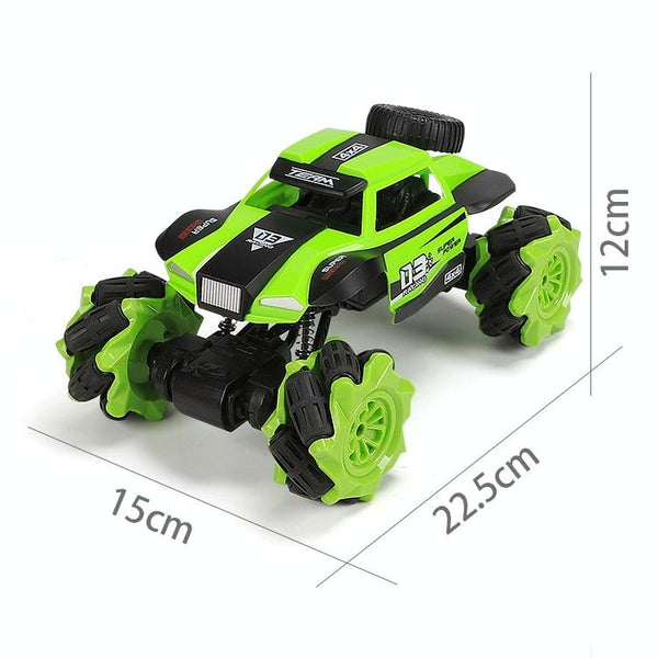 CX-60 2.4G Remote Control Truck Speed Drift Car Toy Cross-Country Racing  Gesture Induction Remote (Green)