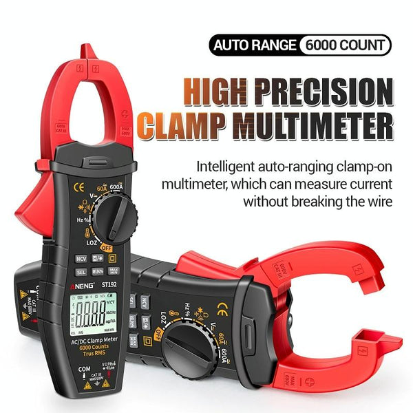 ANENG ST192 600A DC Current Multifunctional AC And DC Clamp Digital Meter
