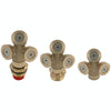 4 Points Inner Thread Copper Three Hole Agricultural Sprayer Horticulture Seedling Irrigation Dust Removal Cooling Fogging Nozzle