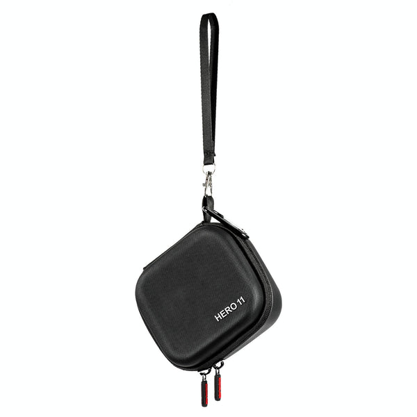 For GoPro Hero11 Black STARTRC Diamond Texture PU Leather Storage Bag (Black)