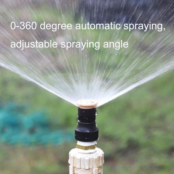 4 Points Adjustable Scattering Sprinkler (Sprinkler + Ground Plug + Quick Connect)