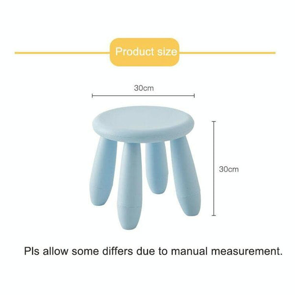 Colorful Children Stool Chair Baby Stool Plastic Kindergarten Stool( Red)