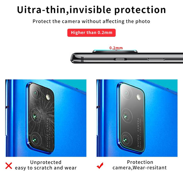 For Huawei Honor V30 Pro 9D Transparent Rear Camera Lens Protector Tempered Glass Film