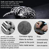 1168 Personalized Titanium Steel Cardiac Pendant Can Be Opened, Color: Black Large Single Pendant