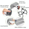 12pcs / Box Anti-Cats Barbed Spike Net Mat Sofas Gate Garden Cats Repellent Tool, Style: Without Screw(Black)