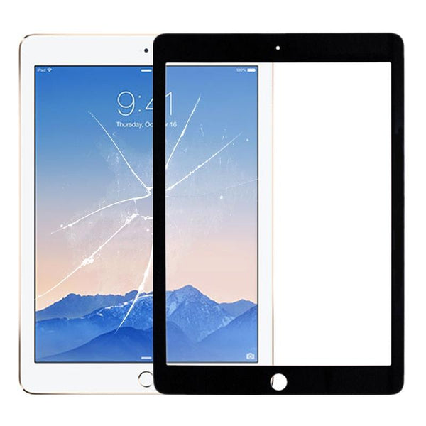 iPad Air 2 Black Front Glass Screen Replacement A1566/A1567