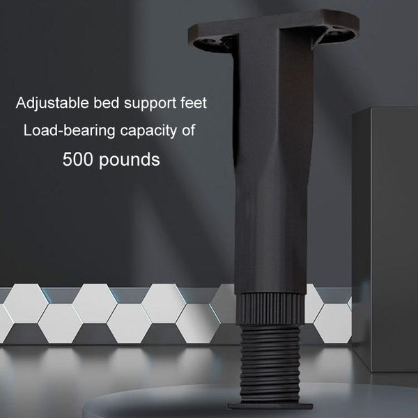 13-22cm Adjustable Underbed Beam Support Holder Retractable Furniture Booster Bracket