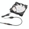 20cm DC5521 Power Adapter To 12V Computer Case 4Pin Fan Cable