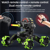 DM-528 Four-wheel Battle Blooming Tire Spray Remote Control Car, Specification:Single Control Water Bomb(Green)