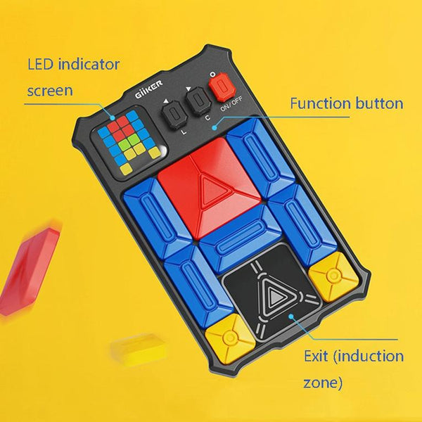 GIIKER JKHRD001 Intelligent Magnetic Slide Block Puzzle Math Toy(Black)