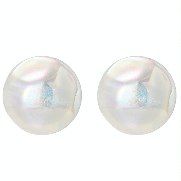 E2209-3 Symphony Shaped Semicircle Stud Earrings Jewelry