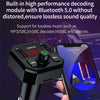 Dual USB Ports Car MP3 Player Automatic Power-off Memory Bluetooth Call FM Transmitter