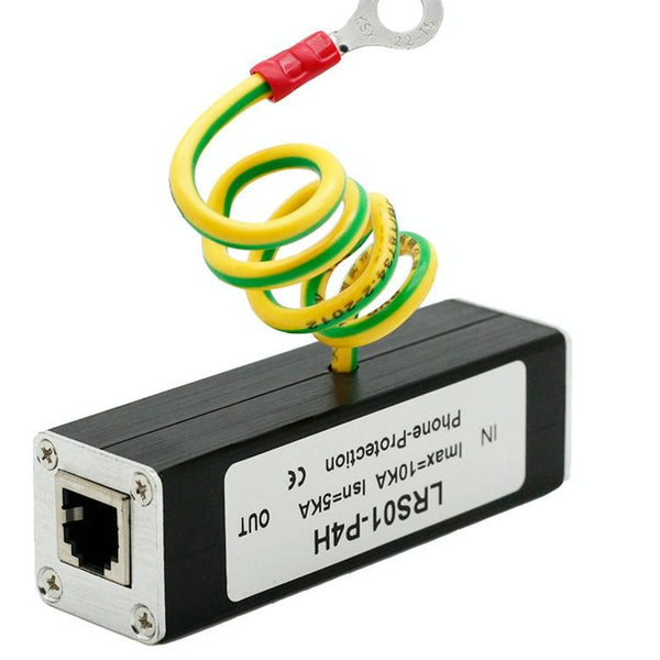 RJ11 Surge Protector - Phone Line Lightning & Surge Protection