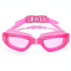 HAIZID Children HD Anti-fog Waterproof Myopia Swimming Goggles, Color: Optical Pink