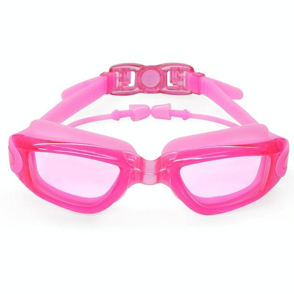 HAIZID Children HD Anti-fog Waterproof Myopia Swimming Goggles, Color: Optical Pink