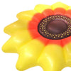 PVC Inflatable Water Sunflower Floating Row Floating Bed, Specification: 180 x 20cm(Yellow)