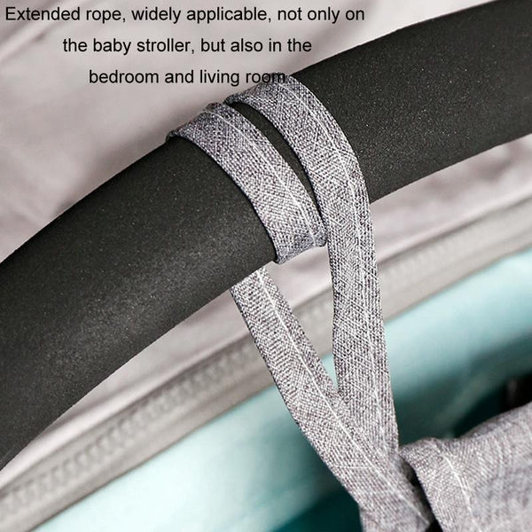 Baby Stroller Bag Mobile Phone Tissue Storage Bag, Size: 40x29cm(Black)