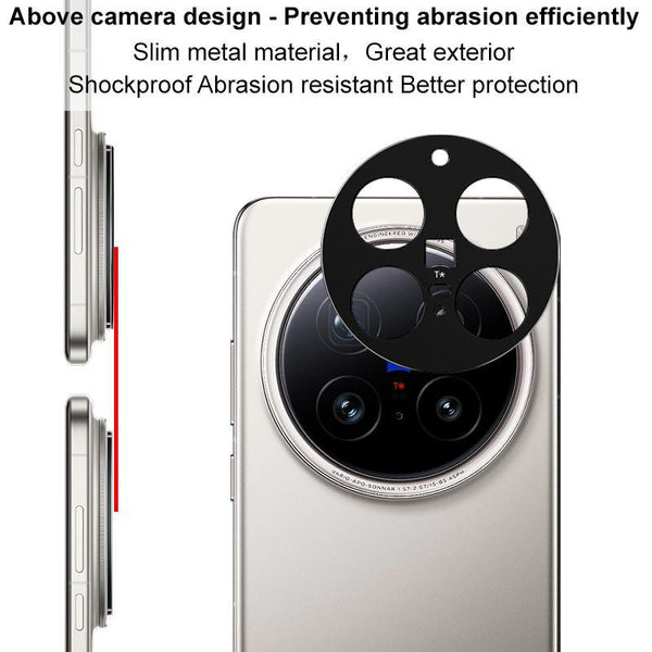 For vivo X200 Pro IMAK Metal Camera Lens Protector Cover