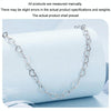 S925 Sterling Silver Love Arrangement Chain Necklace(BSA005)
