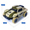 HD808 1:20 27Mhz Remote Control Short Truck High Speed Off-road Drifting Children Toy Car(Green)