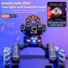 DM-588 Four-wheel Battle Side Spray Remote Control Car, Specification:Single Control Water Bomb(Blue)