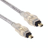 Gold Plated Firewire IEEE 1394 4Pin Male to 4Pin Male Cable, Length: 3m