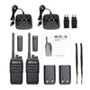 1 Pair RETEVIS RT617 0.5W PMR446 16CHS Two Way Radio Handheld Walkie Talkie, EU Plug(Black)