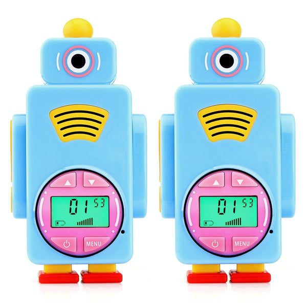 1 Pair RETEVIS RT36 US Frequency 462.5625-467.7125MHz 14CHS Children Handheld Walkie Talkie, US Plug(Sky Blue)