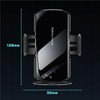 SD10 Wireless Charging Car Air Vent Car Mount Smart Sensor Phone Holder Charger