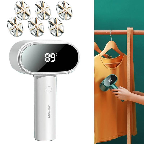 Joyroom GH120 Home Clothing Hairball Trimmer Removes Pilling Without Damaging Clothing With 6 Knife Heads (White)