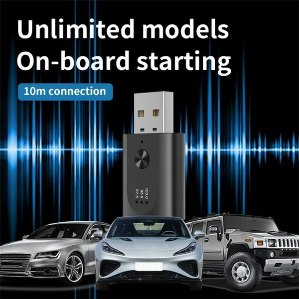 M08 USB Bluetooth 5.3 Adapter Hands-Free Call Car Wireless Audio Receiver