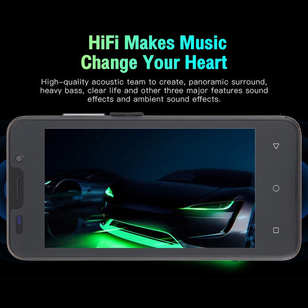 Note80 / D76, 512MB+4GB, 5.0 inch Screen, Face Identification, Android 4.4 MTK6572 Dual Core, Network: 3G(Black)