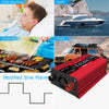 Zhizun Modified Sinewave 12V to 220V 4000W Car Power Inverter(Red)