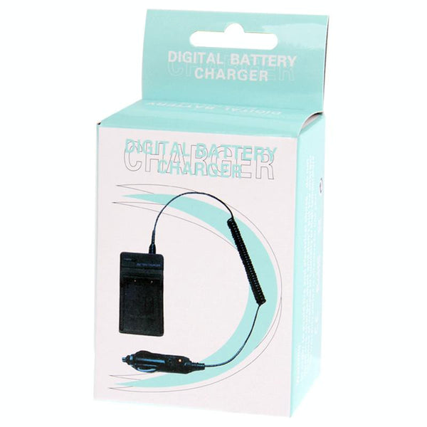Digital Camera Battery Car Charger for Panasonic BCH7(Black)
