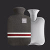 Large Explosion-proof Water-injected PVC Warm Water Bag, Spec: 1000ml (Dark Grey)