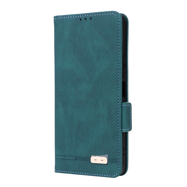 For vivo Y19s Magnetic Clasp Leather Phone Case(Green)