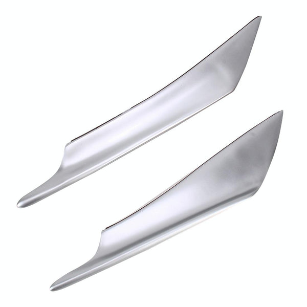 4 PCS Car-Styling Flank Decorative Sticker(Silver)