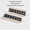 Metal Digital Grain Price Display Micro Standing Plate, Size: Single Layer(Black)