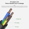 2 Prong Style UK Plug AC Power Cord with 304 Switch, Length: 1.2m(Black)