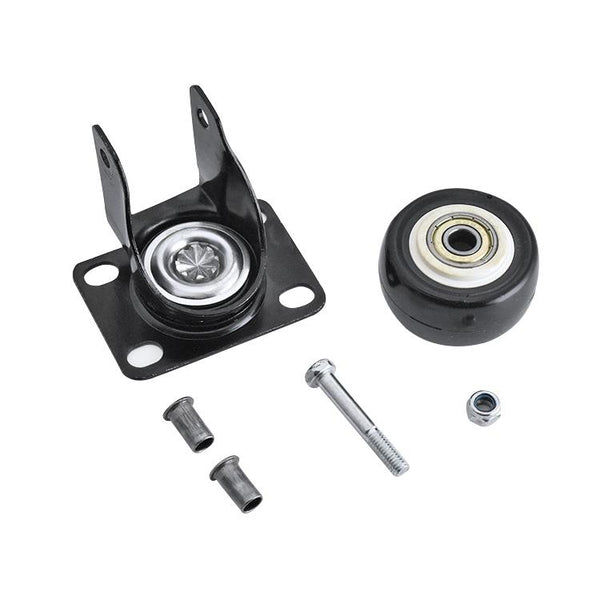 2 PCS 2 inch Furniture Cabinet Coffee Table Silent Screw Brake Wheel