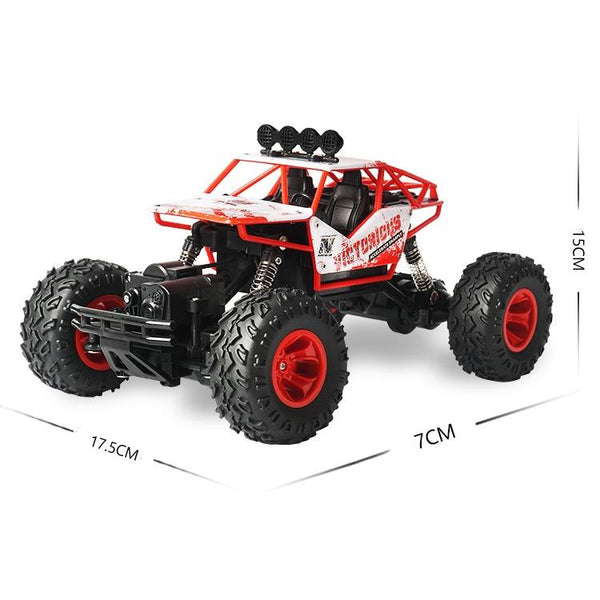 6255 2.4GHz 1:16 Wireless Remote Control Drift Off-road Four-wheel Drive Children Toy Car(Red)