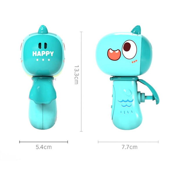 Children Sprayer Toy Cartoon Dinosaur Outdoor Beach Swimming Pool Playing Toys(Blue Dragon)