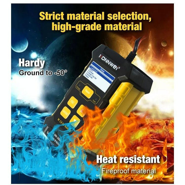 KONNWEI KW510 3 in 1 Car Battery Tester / Charger / Repairer, Support 8 Languages(US Plug)