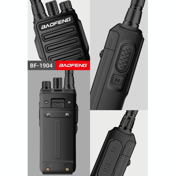 Baofeng BF-1904 Radio Communication Equipment High-power Handheld Walkie-talkie, Plug Specifications:EU Plug