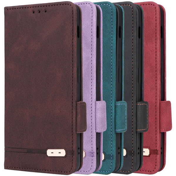 For Realme CT7 Pro Magnetic Clasp Leather Phone Case(Black)