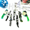 DIY Ghostface Dagger Halloween Crystal Drop Mold, Style: 2952(Transparent)
