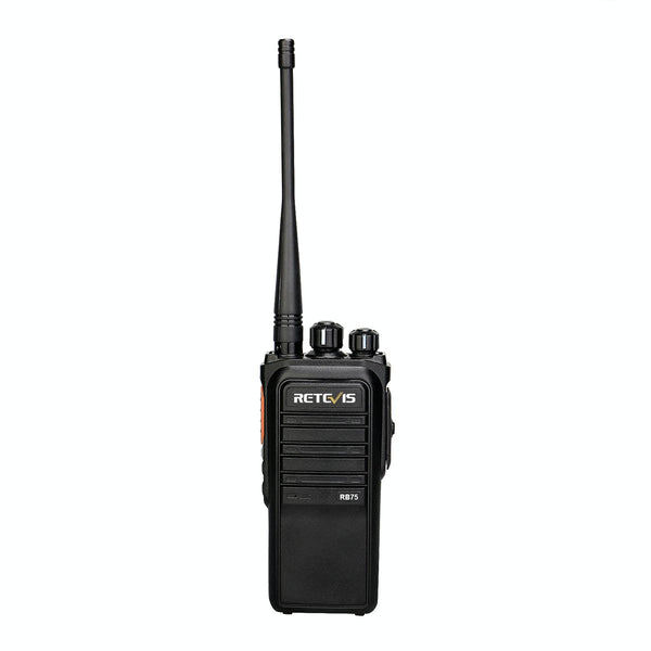 RETEVIS RB75 5W US Frequency 462.5500-467.7125MHz 30CHS GMRS Two Way Radio Handheld Walkie Talkie(Black)