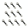 10pcs 40mm 3 In 1 Screw Connector Furniture Link Fixer Closet Eccentric Wheel Nut Connection Fastener