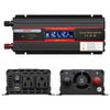 XUYUAN 6000W Car Inverter LCD Display Converter, US Plug, Specification: 12V-110V