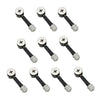 10pcs 35mm 3 In 1 Screw Connector Furniture Link Fixer Closet Eccentric Wheel Nut Connection Fastener